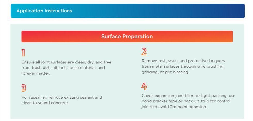 surface prepration